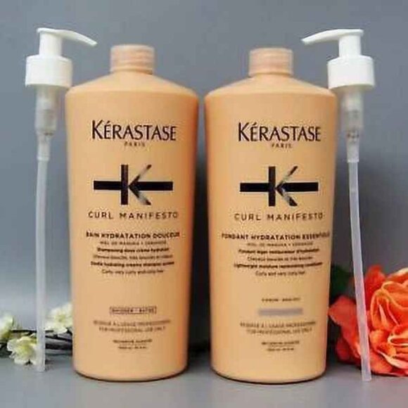 KERASTASE CURL MANIFESTO BAIN AND FONDANT HYDRATATION 1000m...